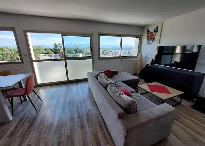 Le Pradeau - T3 Panorama Pyrenees Apartmán Tarbes